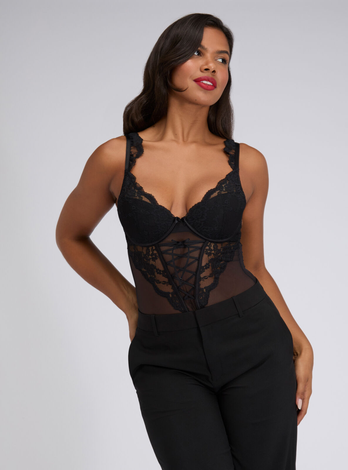 Sophie lace bodysuit | Boux Avenue USA