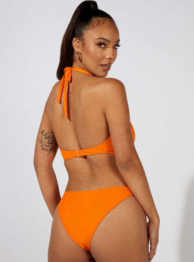 Ibiza orange bikini briefs