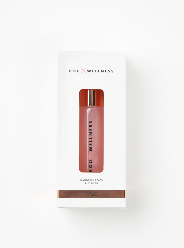 Boux Wellness 20ml rollerball fragrance - Mandarin, peach and musk