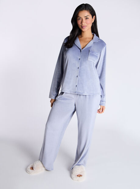 Velour pyjama set