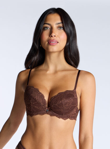 Mollie padded plunge bra