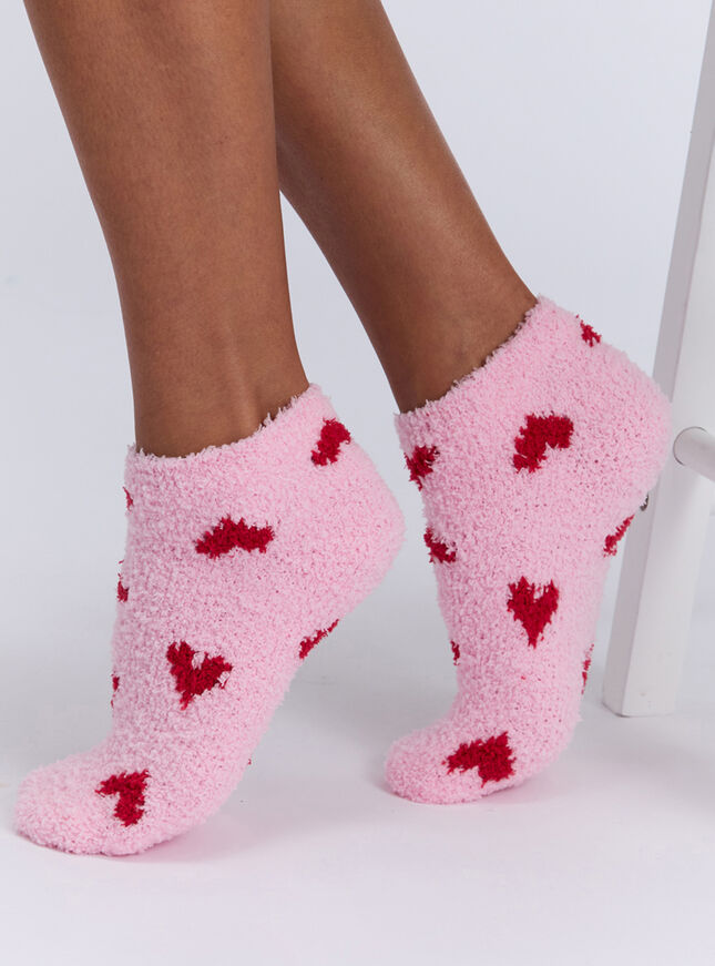 2 pack heart trainer socks