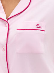 Piping modal short pyjama set