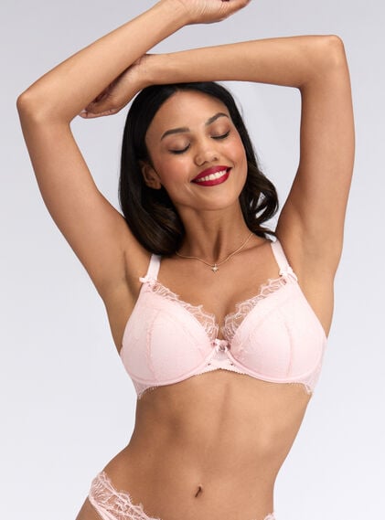 Amira lace plunge bra