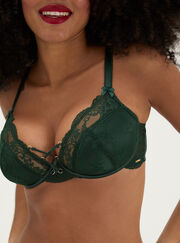 Adelaide lace plunge bra