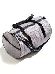 Boux Sport silver high shine duffle bag