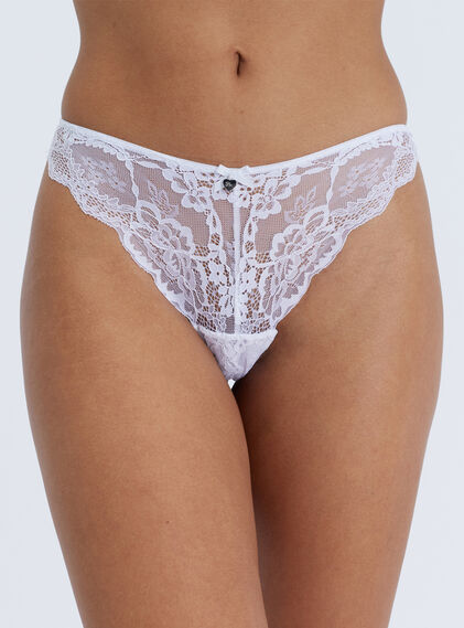 Mollie lace thong