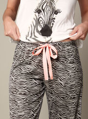Zingy zebra tee and pants set