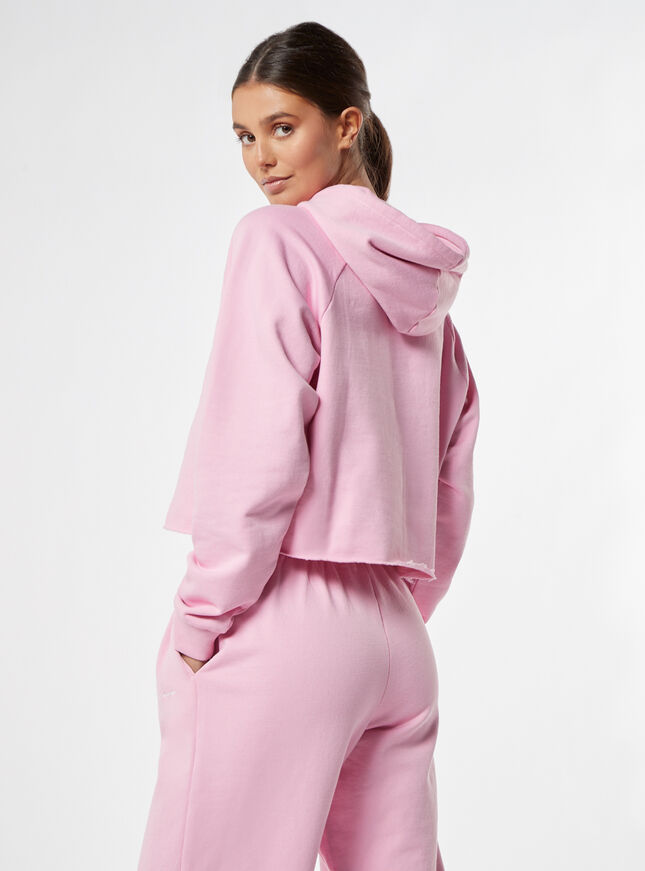 Boux lounge cropped hoodie