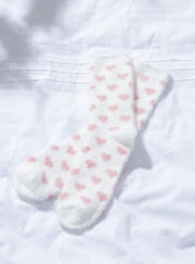 Heart cosy sock