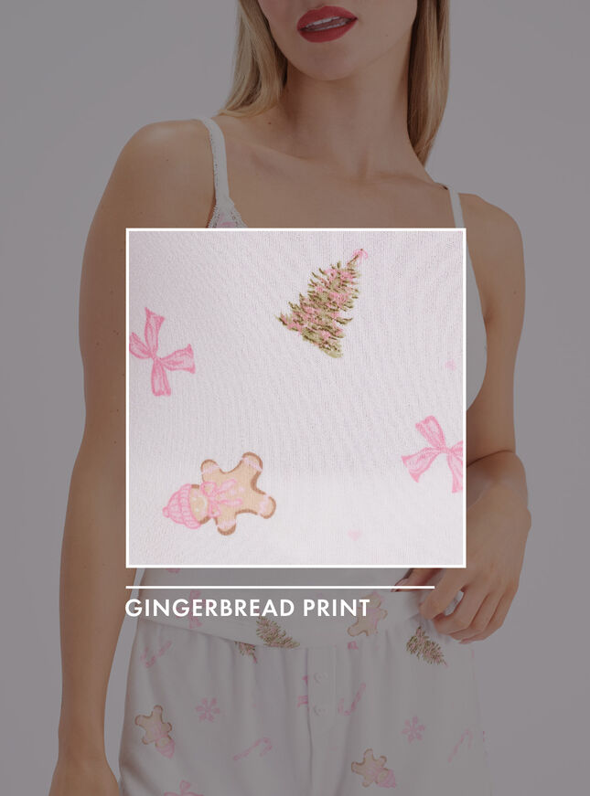 Gingerbread supersoft short pyjama set