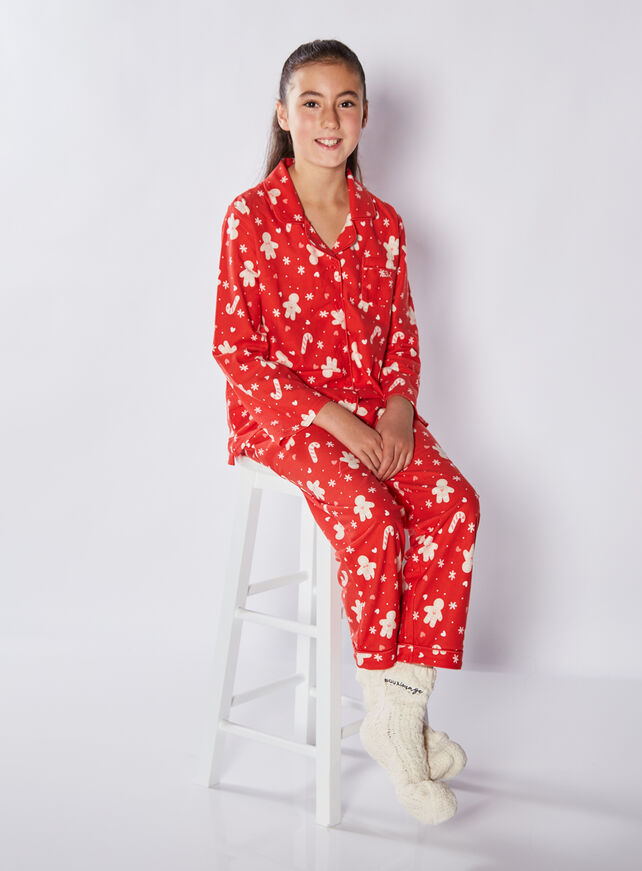 Mini Gingerbread pyjamas in a bag