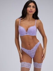 Aliyah plunge push-up bra