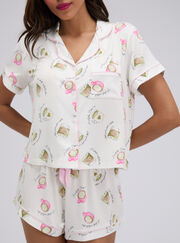 Matcha modal short pyjama set