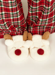 Reindeer mule slippers