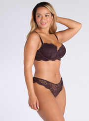 Emma lace brazilian knickers