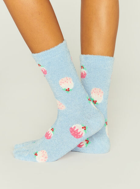 2 pack pudding cosy socks