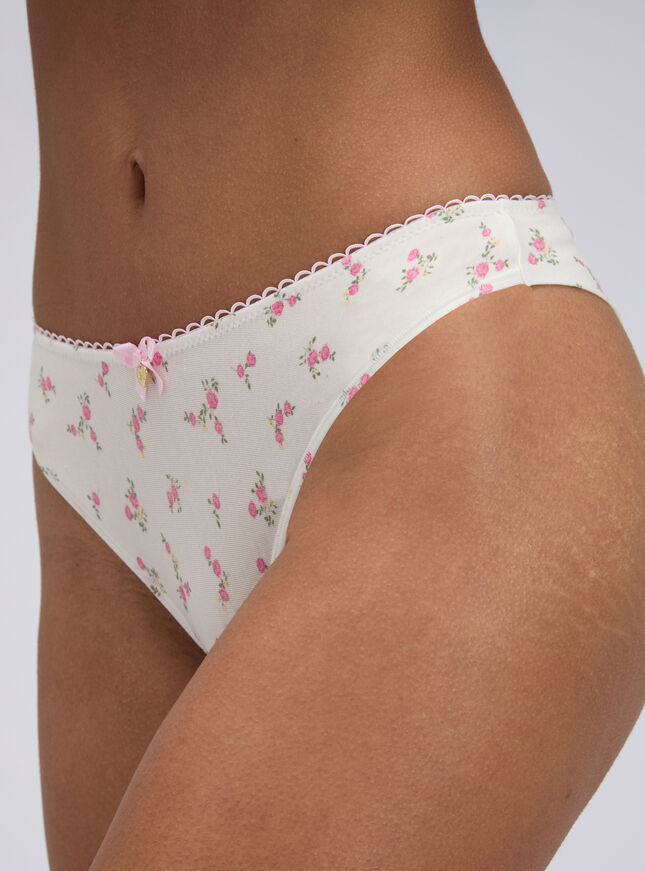 Freya floral brazilian knickers