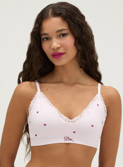 2 pack lace plunge seamless bralettes