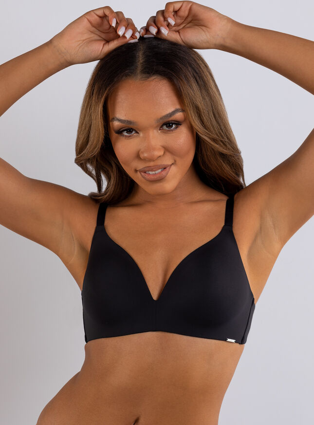 Lounge bra Black Boux Avenue UK