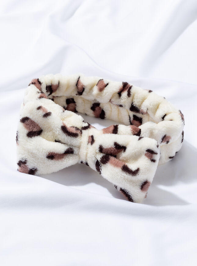 Bow-knot towelling headband