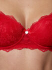 Leah lace balconette bra