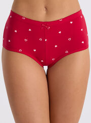 Tilly heart cotton shorts