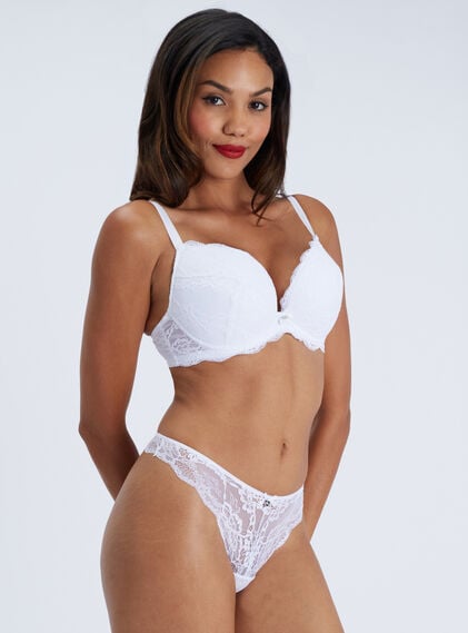 Mollie padded plunge bra