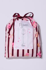 Popcorn club fleece pyjamas in a bag