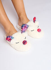 Reindeer mule slippers