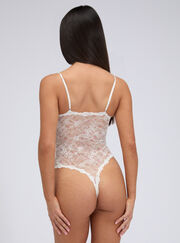 Delphine sheer lace floral body