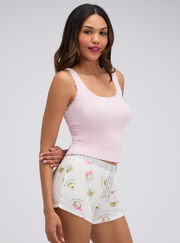 Matcha woven short pyjama set