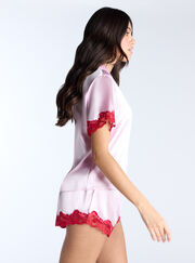 Amelia satin short pyjama set