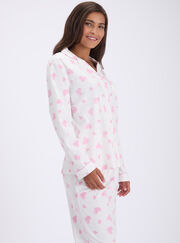 Love clouds fleece pyjamas in a bag
