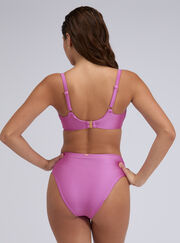 Ibiza lace up high waisted bikini bottoms