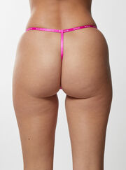 Lucie microfibre g-string thong