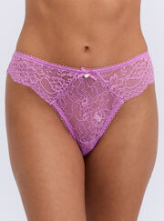 Maia lace thong