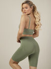 Contour seamless keyhole bralette