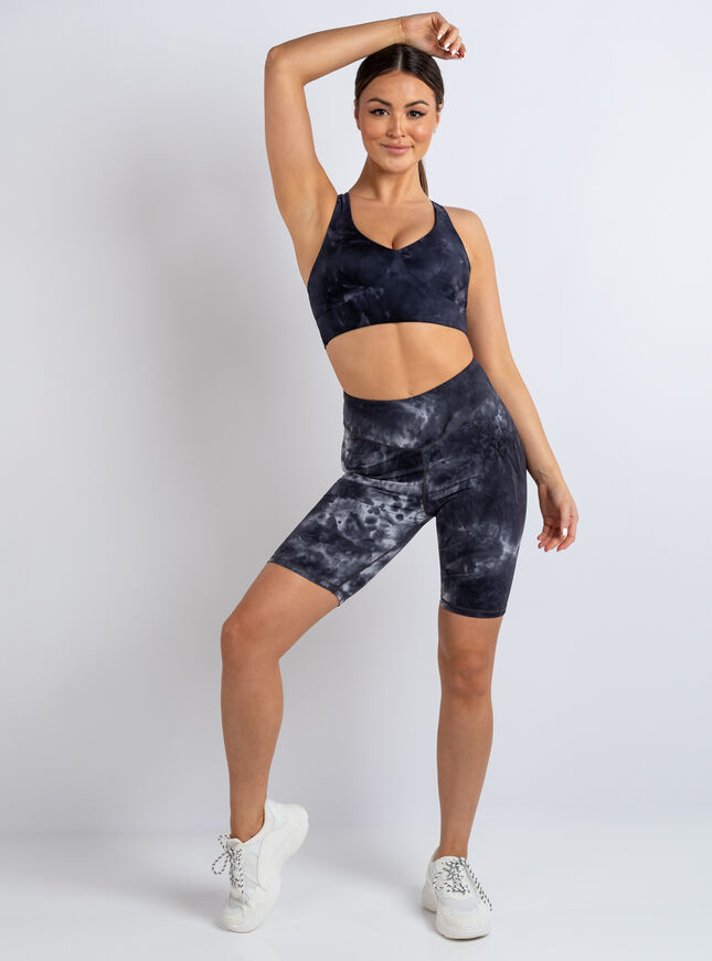 Boux Sport tie dye cycling short