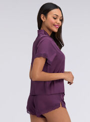 Daisy satin short pyjama set