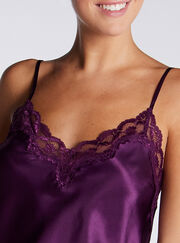 Amelia satin cami set