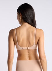 Ultra light microfibre plunge t-shirt bra