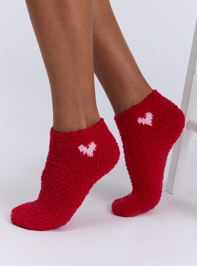2 pack heart trainer socks