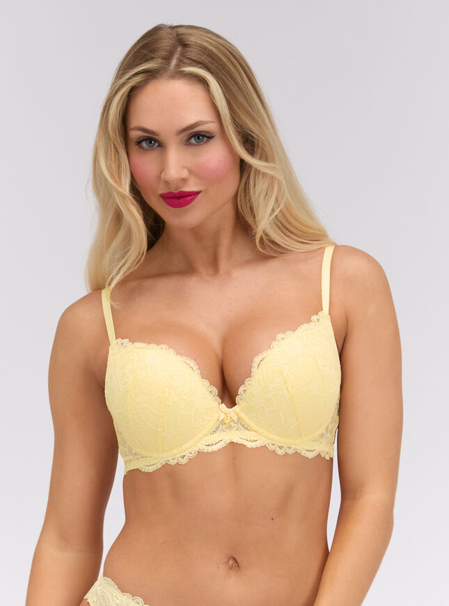 Aliyah plunge push-up bra