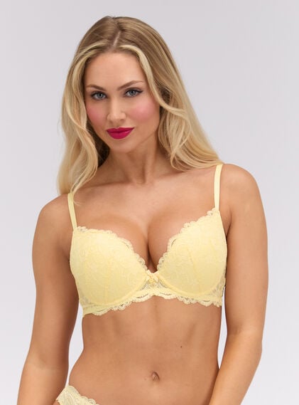 Aliyah plunge push-up bra