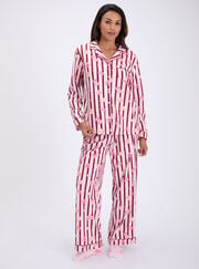 Popcorn club fleece pyjamas in a bag