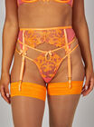 Neon orange plain top hold ups