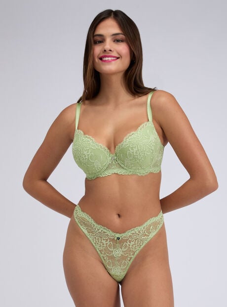 Billie lace balconette lingerie set