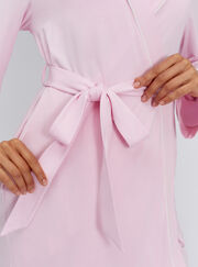 Piping modal short robe