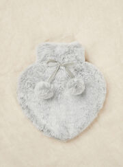 Heart hot water bottle